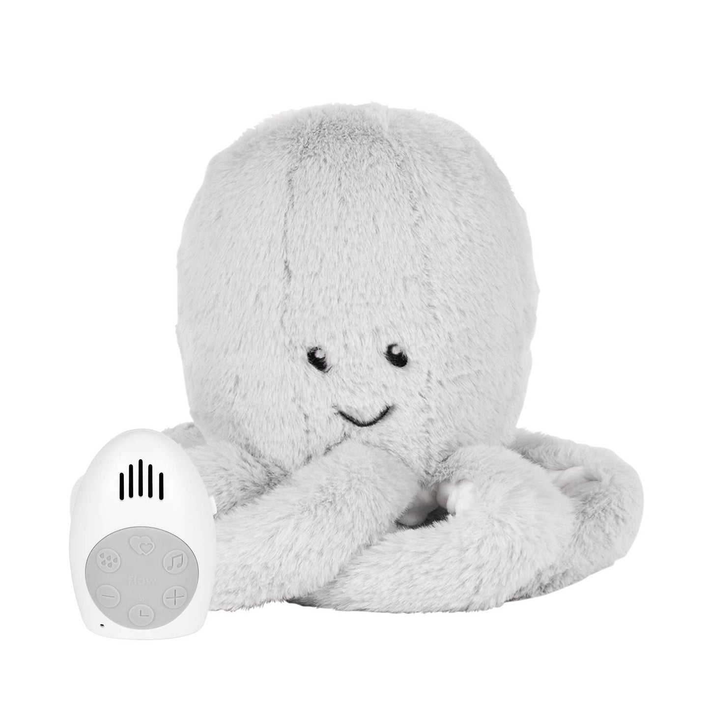 Flow Amsterdam Heartbeat Comforter - Olly Octopus Grey