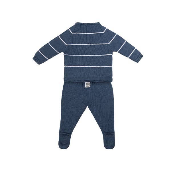 Nicky Baby Set Blue 100% Cotton