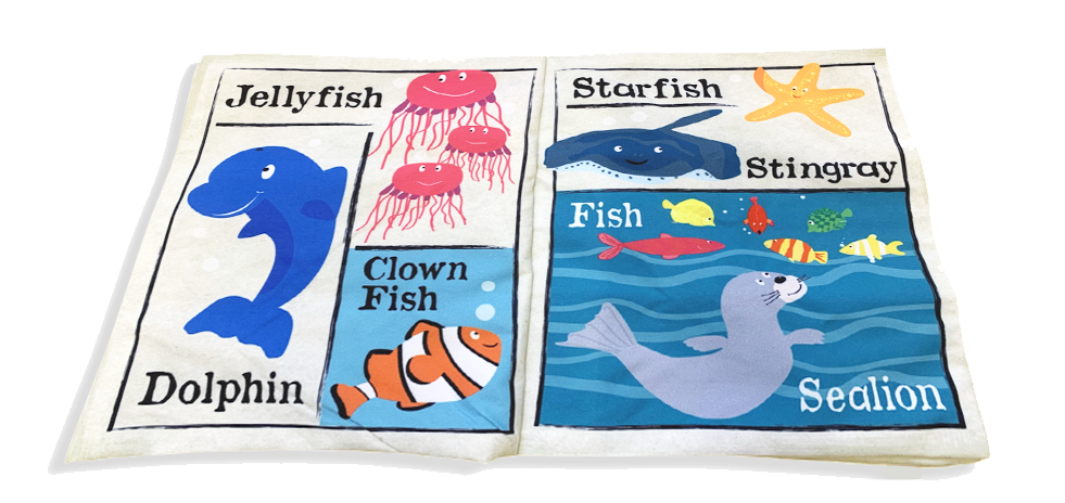 Jo & Nic's Crinkly Cloth Books - Under the Sea