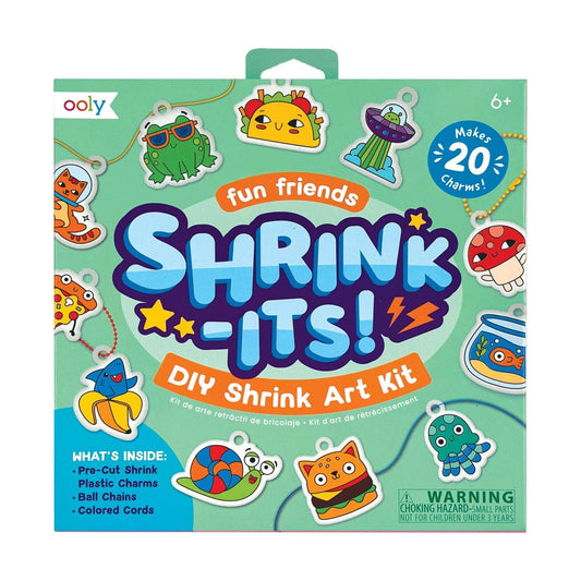 Ooly Shrink-Its!: D.I.Y. Shrink Art Kit - Fun Friends