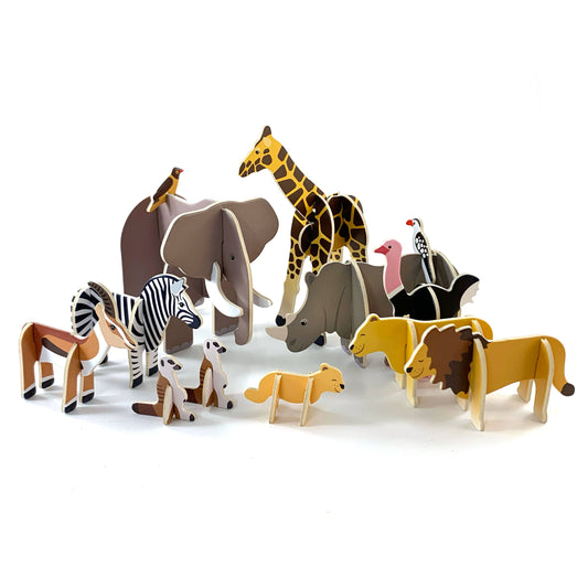 Savannah Animals Playset