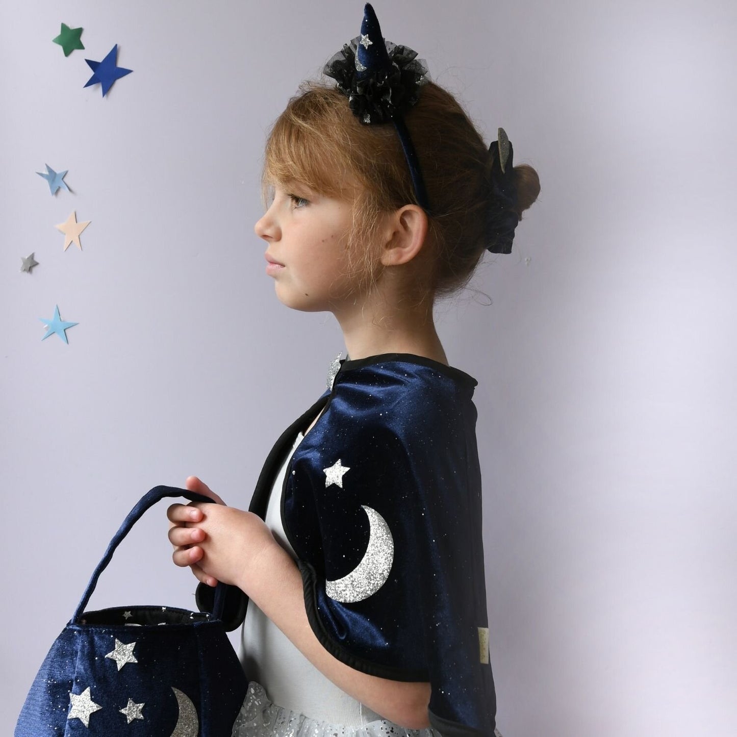Velvet Witches Hat Headband