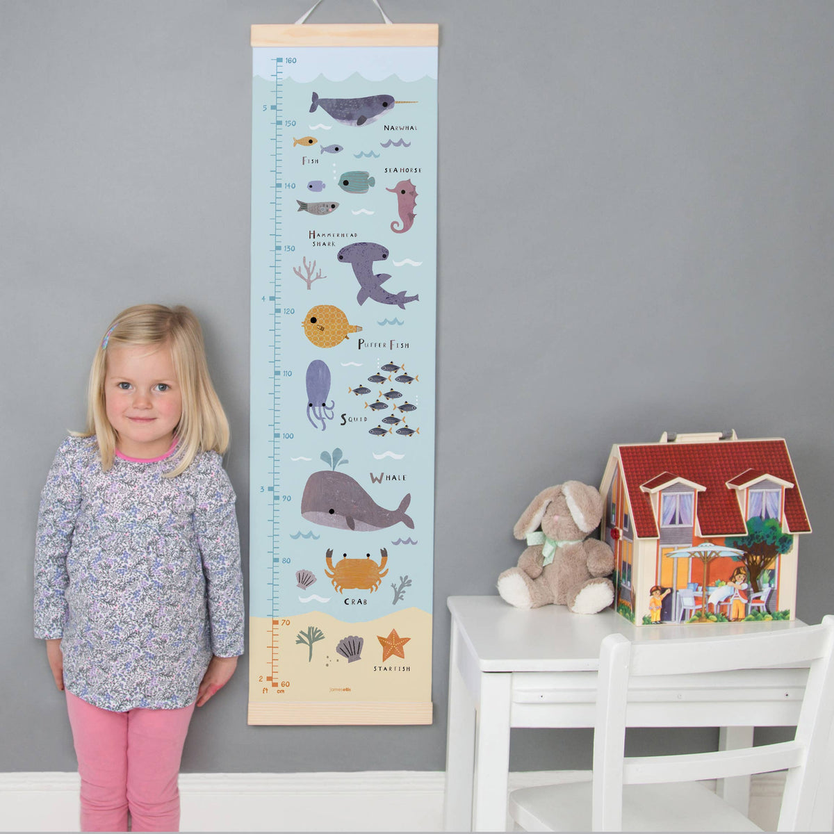 Ocean Growth Height Chart