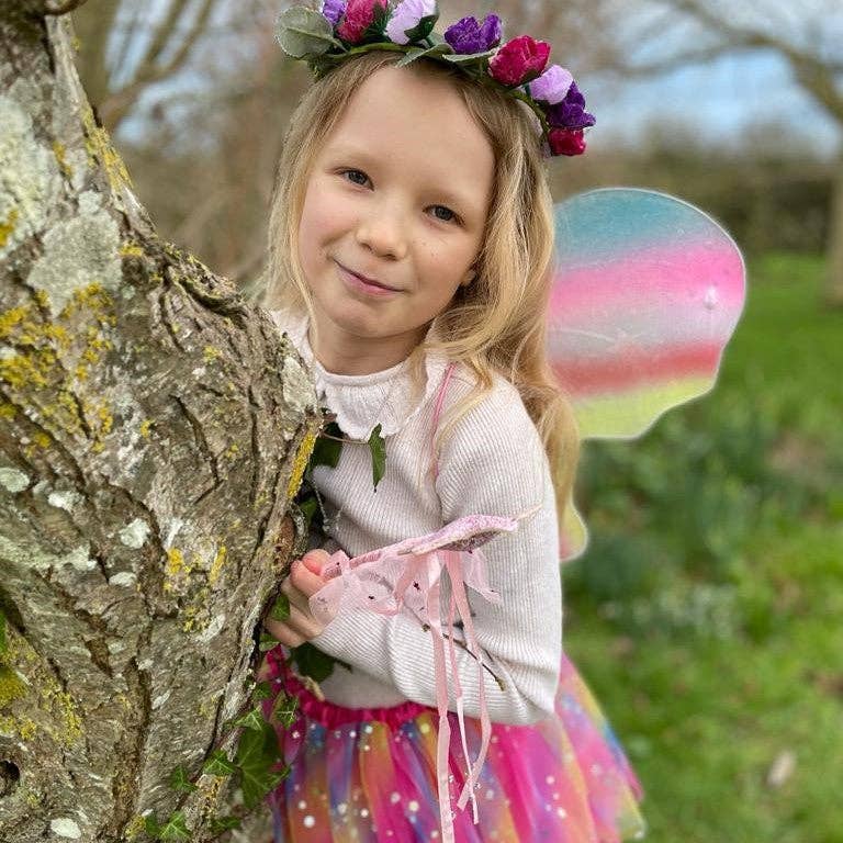 Rainbow Sparkle Flower Fairy Set