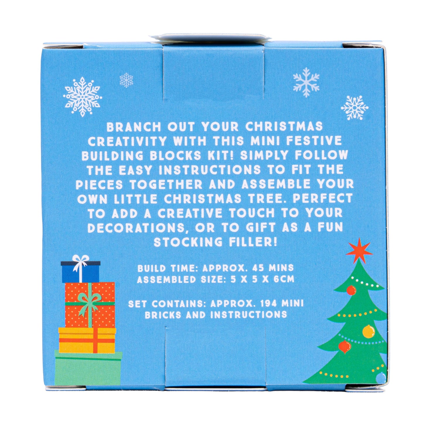 Festive Mini Bricks (Xmas Tree & Gingerbread Man)-Mixed Pack