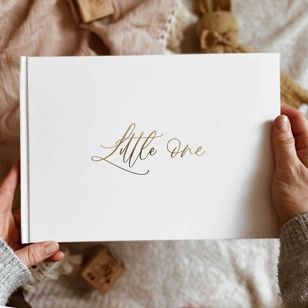 White (Baby Journal) - gift for new parents baby shower book