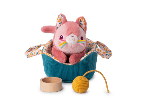 Jeanne Cat With Basket