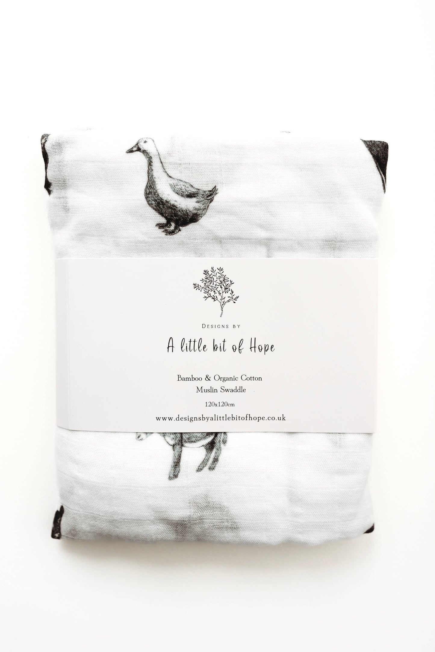 Farm yard friends Muslin Blanket