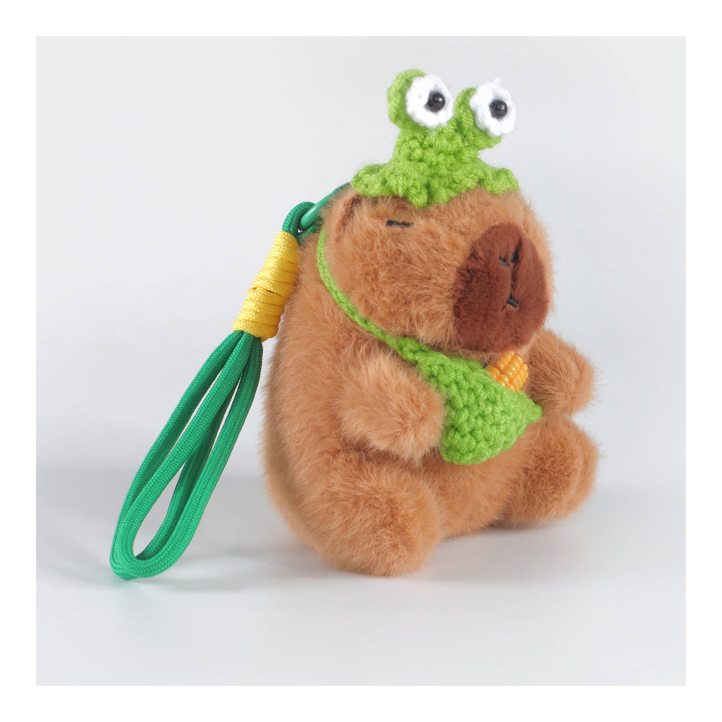 PLASH CAPYBARA FROG BAG CHARM