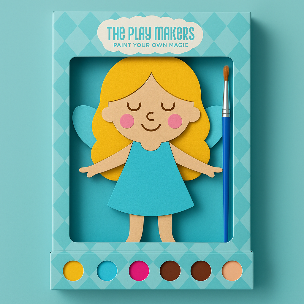 22cm Paint-Your-Own Fairy Kit – Create Eleonora, Morolake or Magdalena