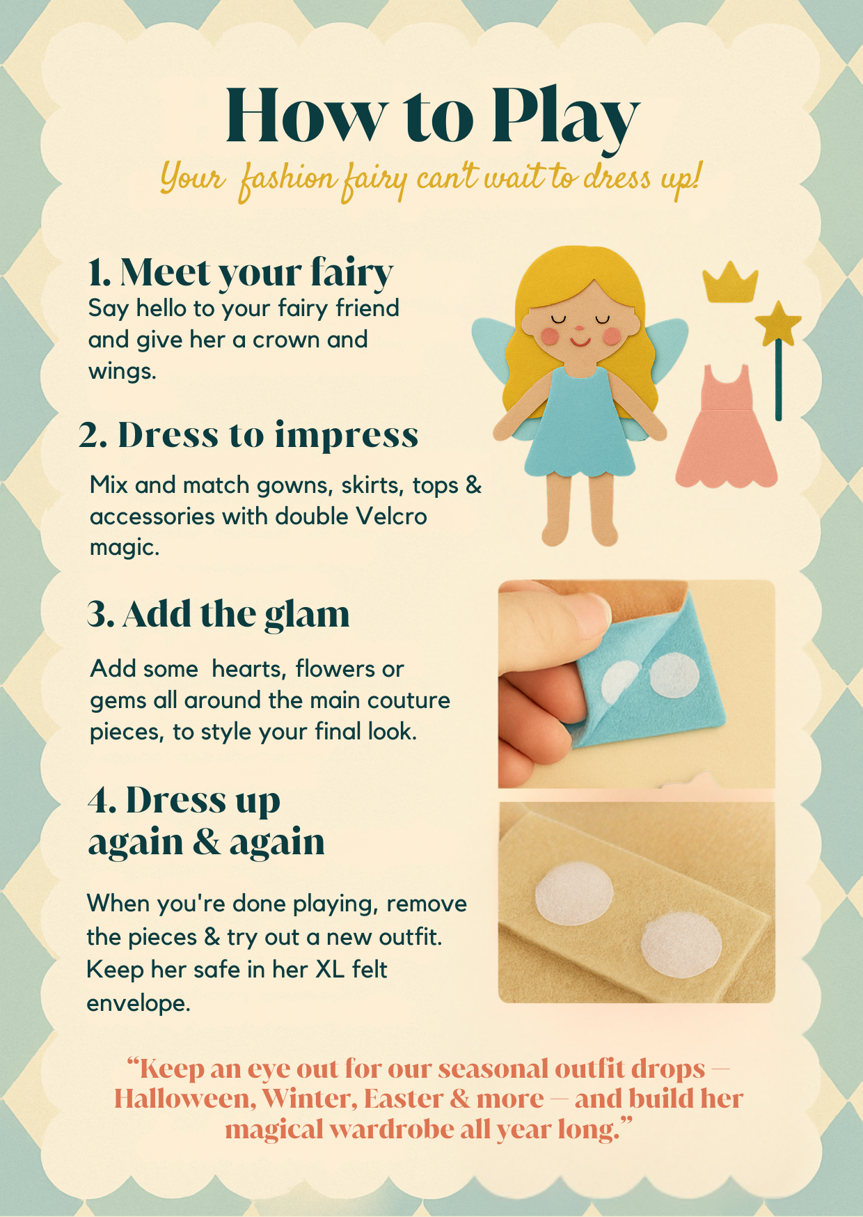 Eleonora Fairy Couture XL (55cm/ 22'' tall)