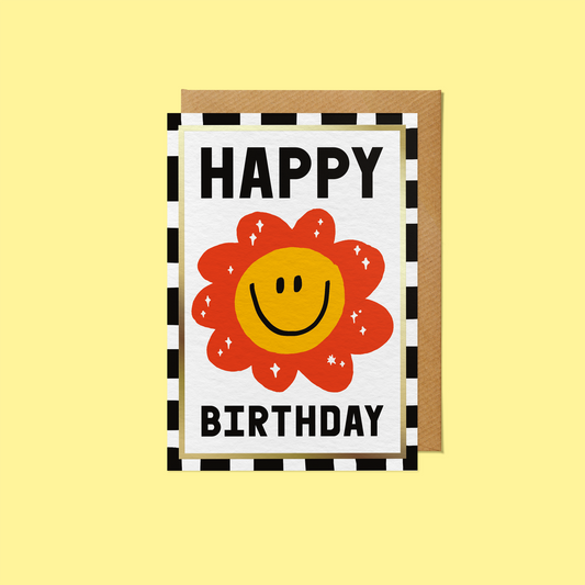 Happy Birthday, Smiling Flower
