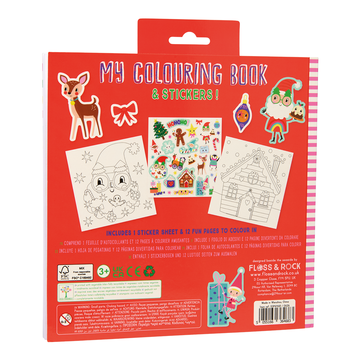 Christmas My Colouring Book