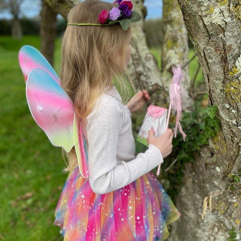 Rainbow Sparkle Flower Fairy Set