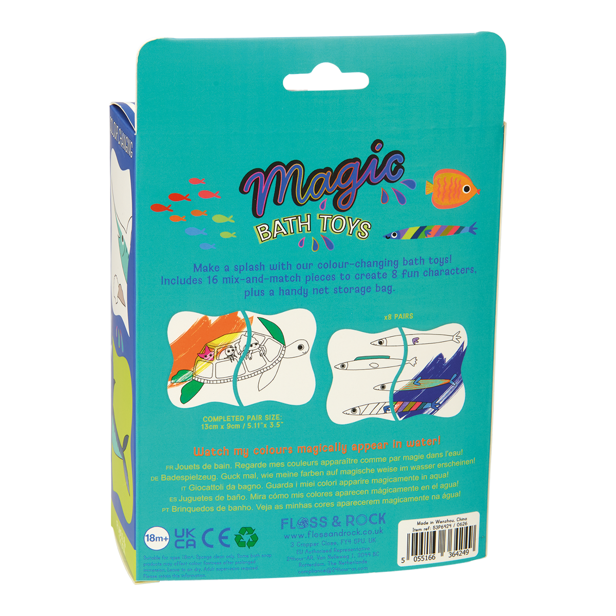 Ocean Magic Water Bath Toys