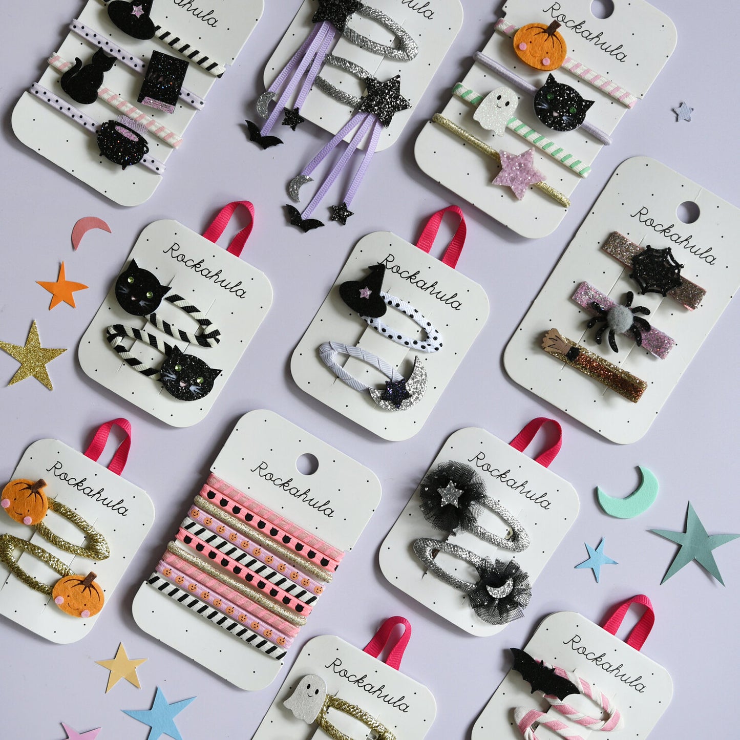 Mystic Sparkle Tulle Clips