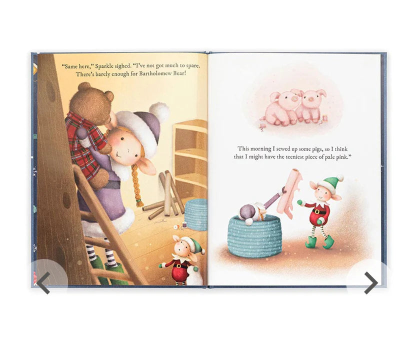 Jellycat - Eldo Elf and the Patchwork Bashful Bunny Book