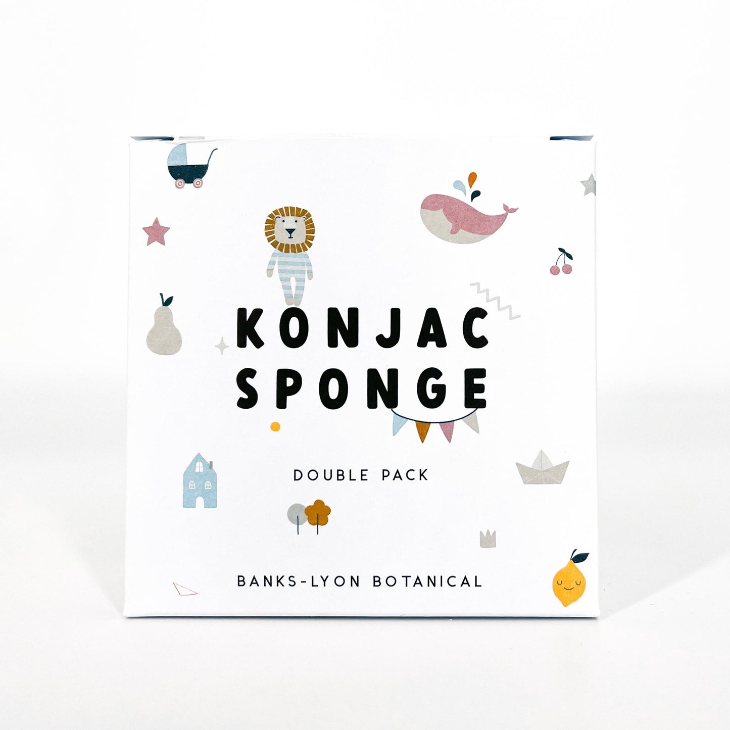 Konjac Sponge – Double Pack