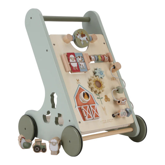 Little Dutch Multi Activity Walker - Little Farm