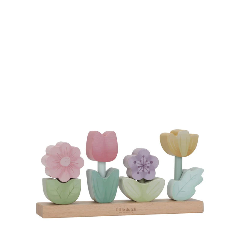 Stacking Puzzle Flowers FSC - Fairy Garden