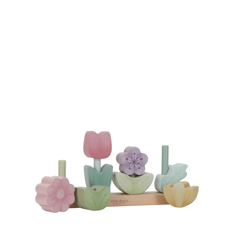 Stacking Puzzle Flowers FSC - Fairy Garden