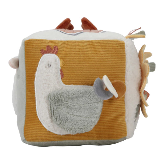 Soft Activity Cube - Little Farm