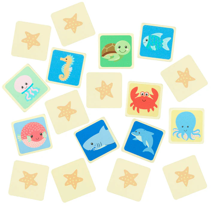 Sea Life Memory Game