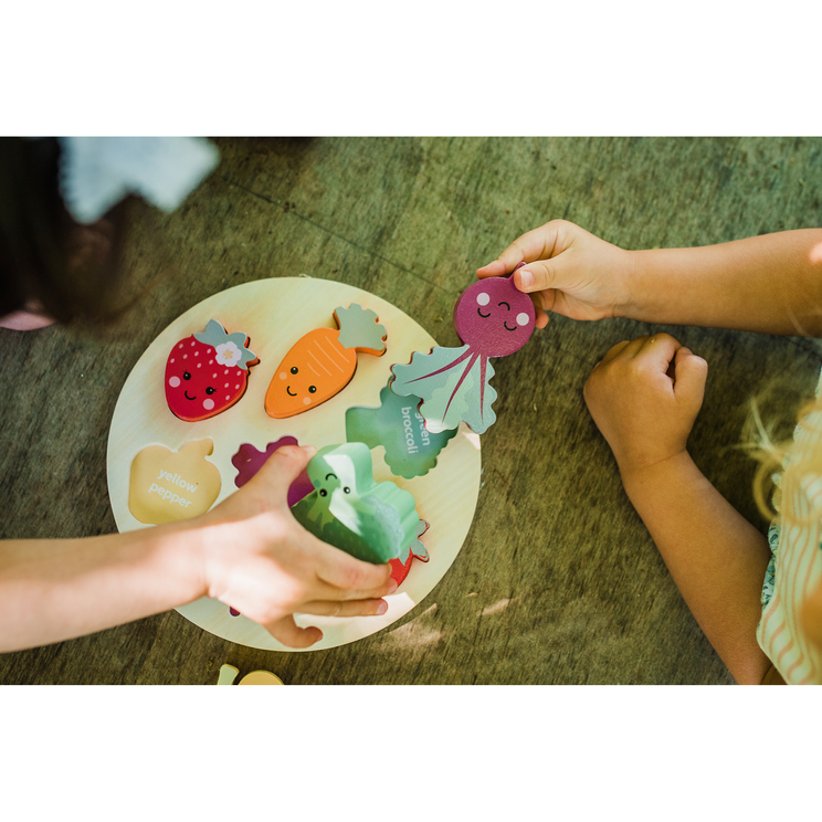 Happy Veggies Puzzle