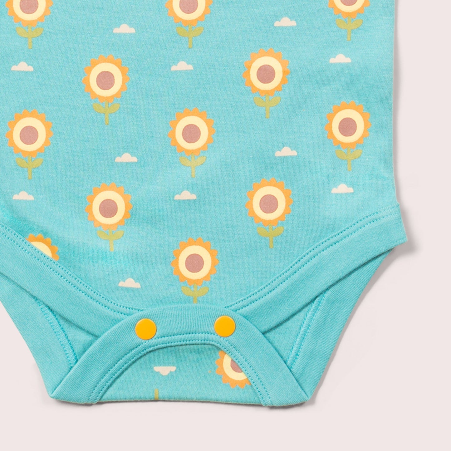 *SALE*Sunflowers Organic Baby Bodysuit