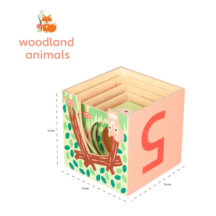 Woodland Stacking Cubes