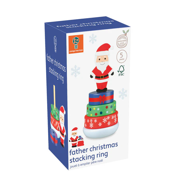 NEW! Father Christmas Stacking Ring