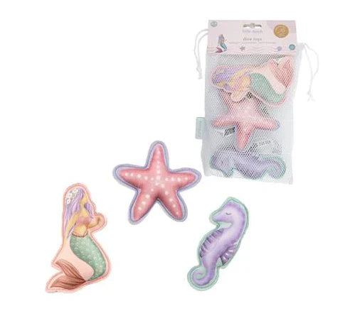 Dreamy Mermaid Dive Figures Set 3 (New)