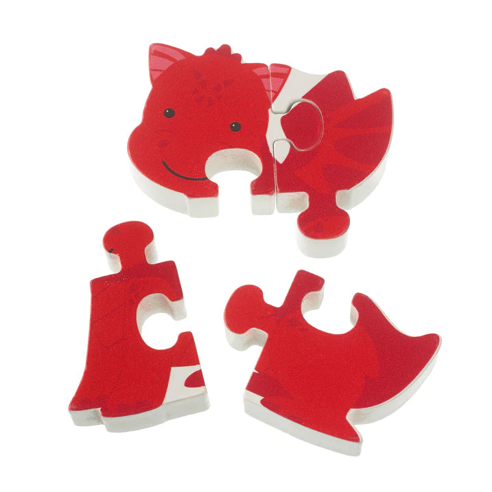 Welsh Dragon Wooden Puzzle