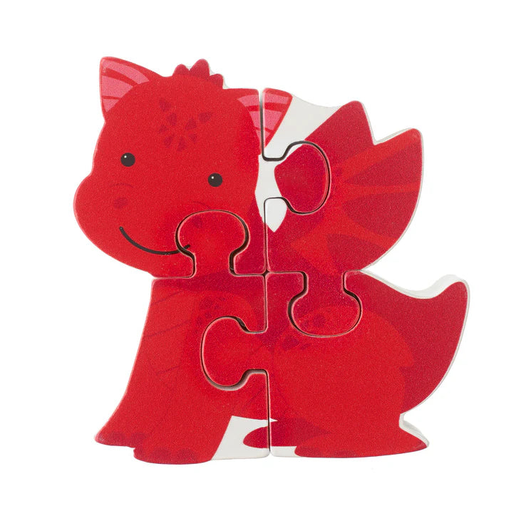 Welsh Dragon Wooden Puzzle