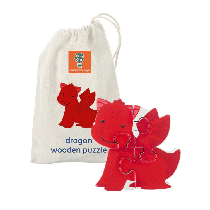 Welsh Dragon Wooden Puzzle