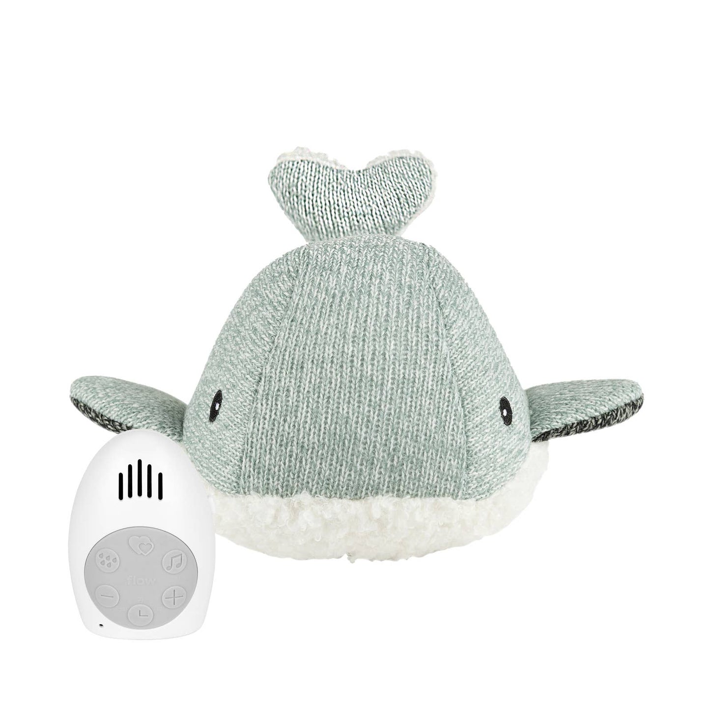 Flow Amsterdam Heartbeat Comforter - Moby Whale Green