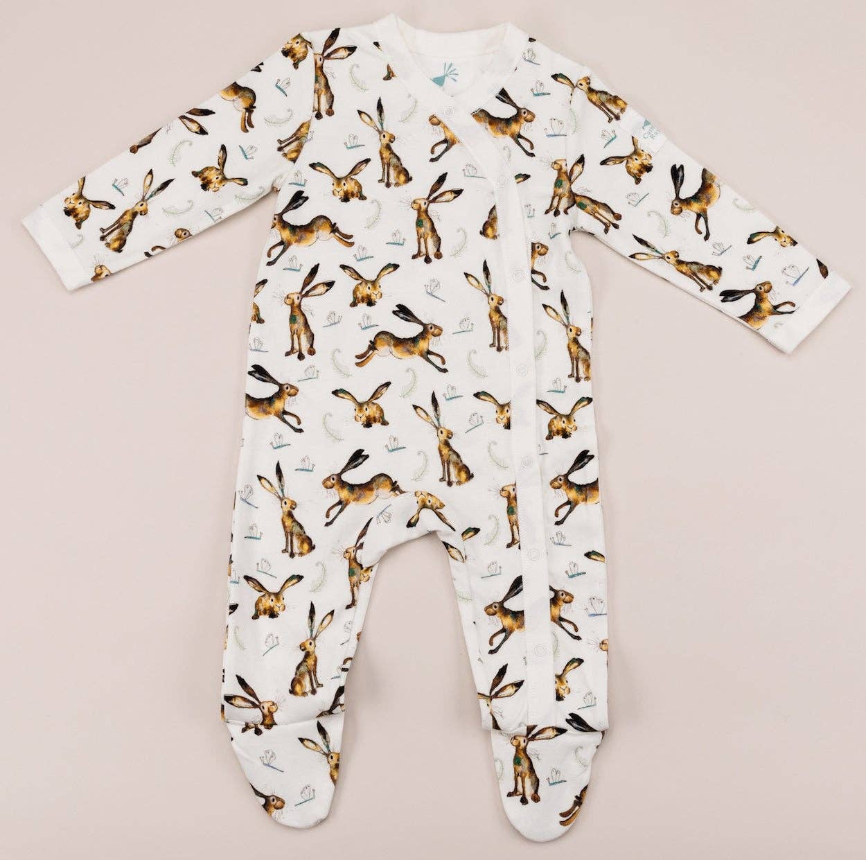 *SALE*Molly Hare Print Babygrow