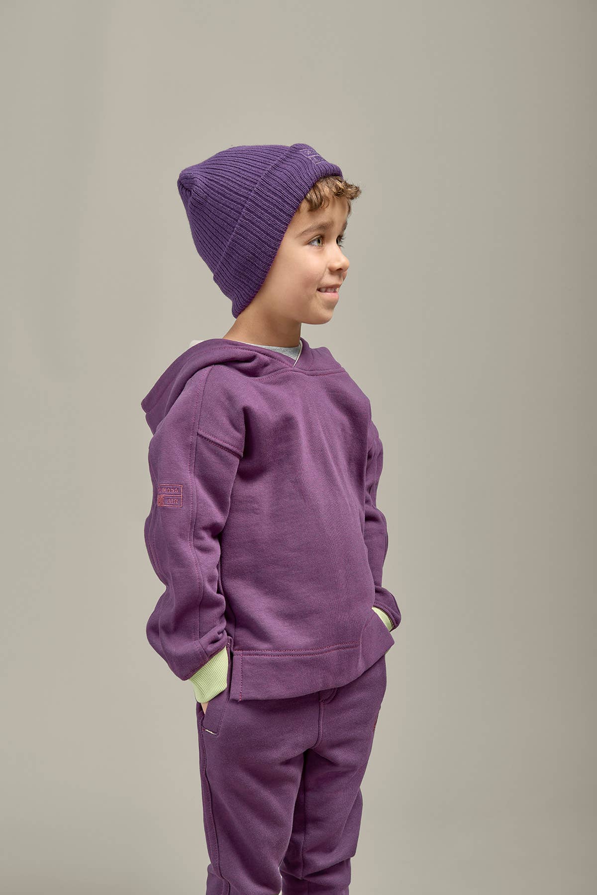 Amethyst Purple Kids Hoodie