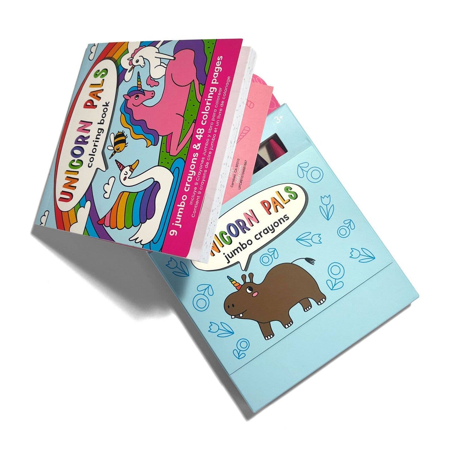 Ooly Carry-Along: Coloring Book Set - Unicorn Pals