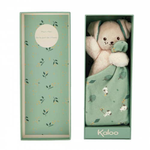 Doudou Dog Green