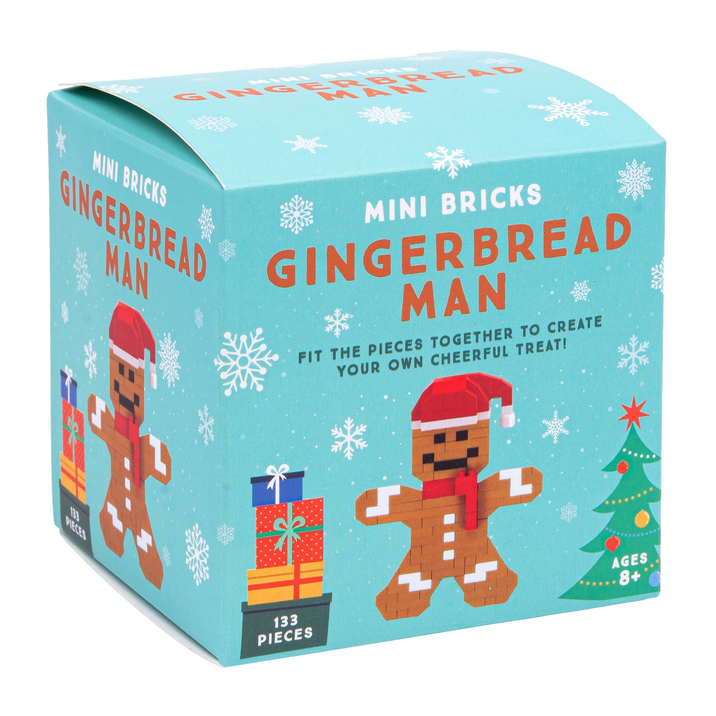 Festive Mini Bricks (Xmas Tree & Gingerbread Man)-Mixed Pack