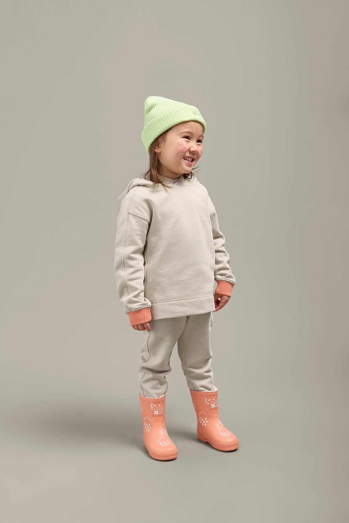 Geothermal Grey Kids Hoodie