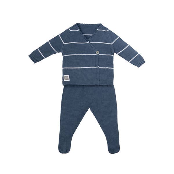 Nicky Baby Set Blue 100% Cotton