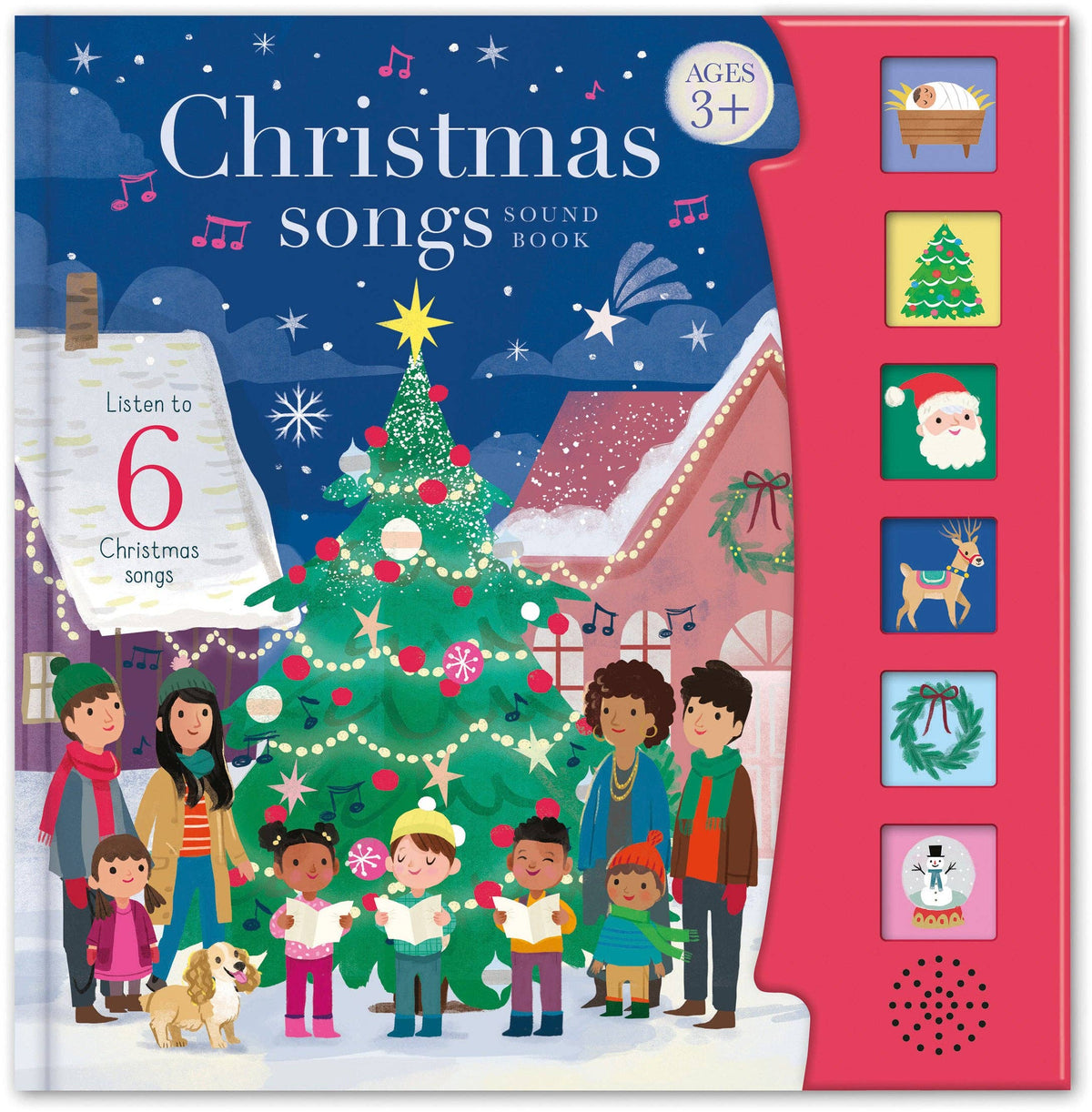 Christmas Songs - Children's 6 Button Sound Book
