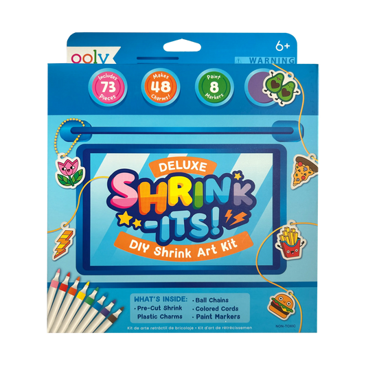 Ooly Shrink-It's Deluxe DIY Shrink Art Kit
