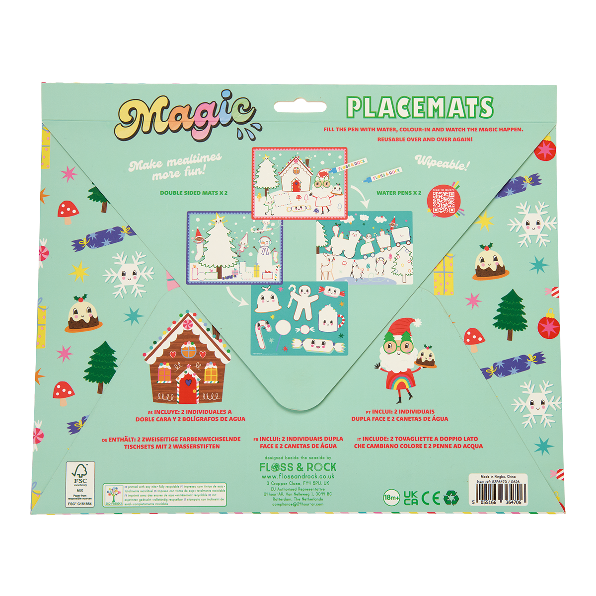Christmas Magic Water Placemat
