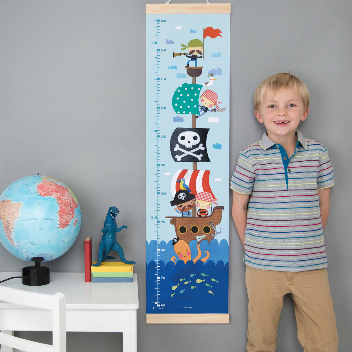 Pirate Growth Height Chart