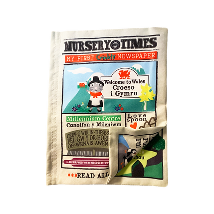 Jo & Nic's Crinkly Cloth Books - Wales