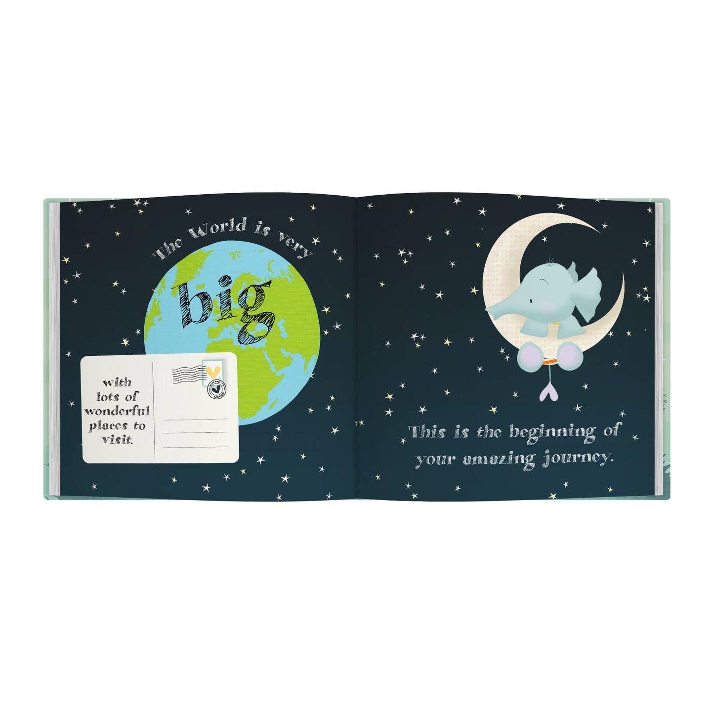 Welcome to the World - Hardback New Baby Arrival Book