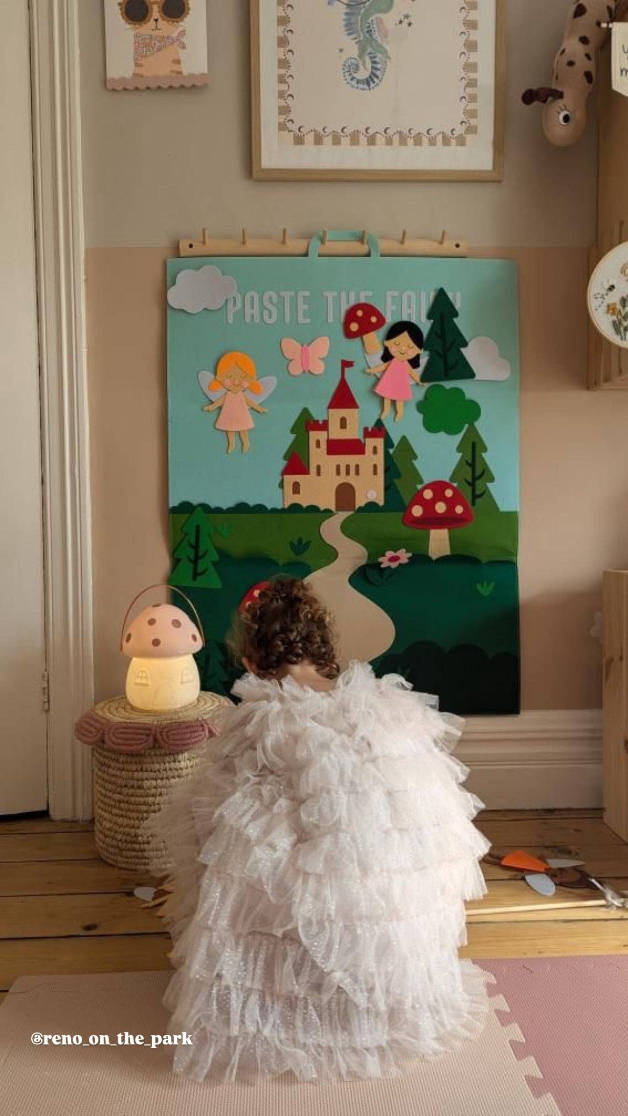 Back In stock: Paste the Fairy Felt Play Board